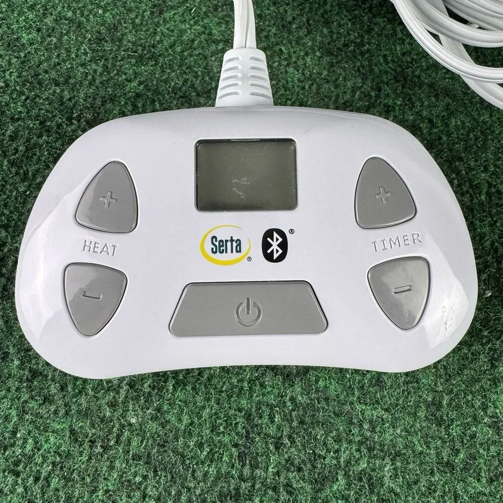 Serta Electric Heating Blanket Cord 3 Prong Controller PFI-DBC-TB1 Bluetooth